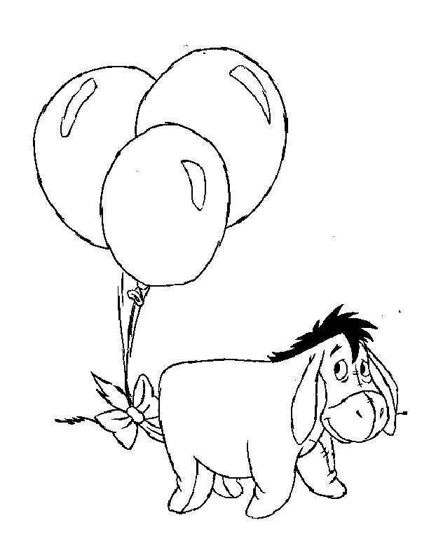 Eeyore Para Colorear 42