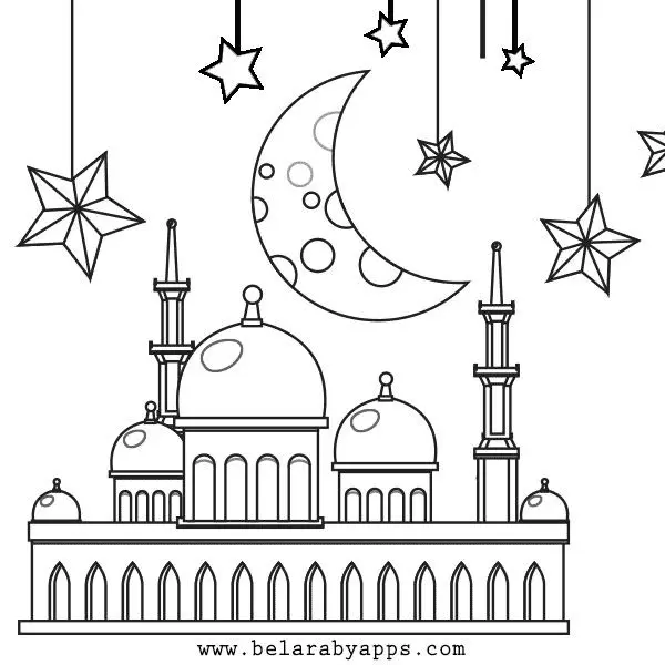 Eid Al Fitr Ausmalbilder 8