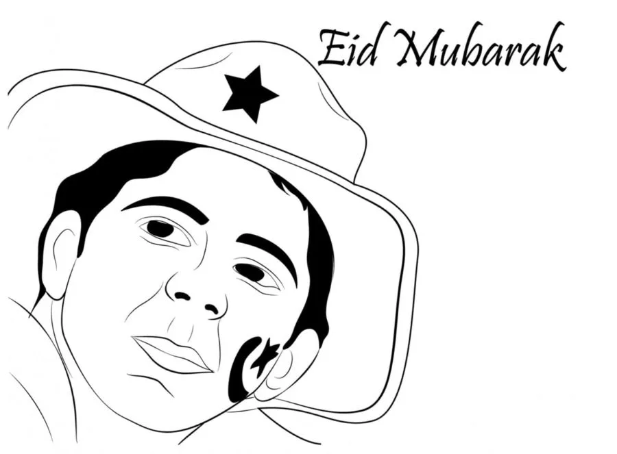 Eid Mubarak Coloring Pages 32