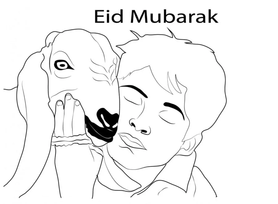 Eid Mubarak Coloring Pages 47