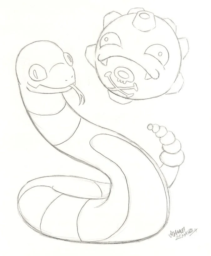 Ekans Ausmalbilder 12
