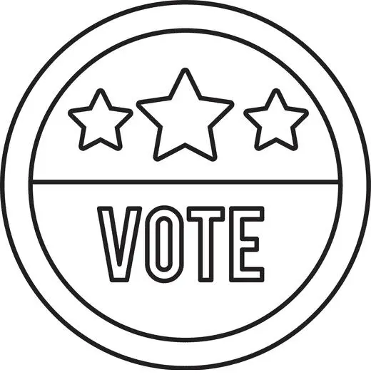 Wahltag Ausmalbilder 18