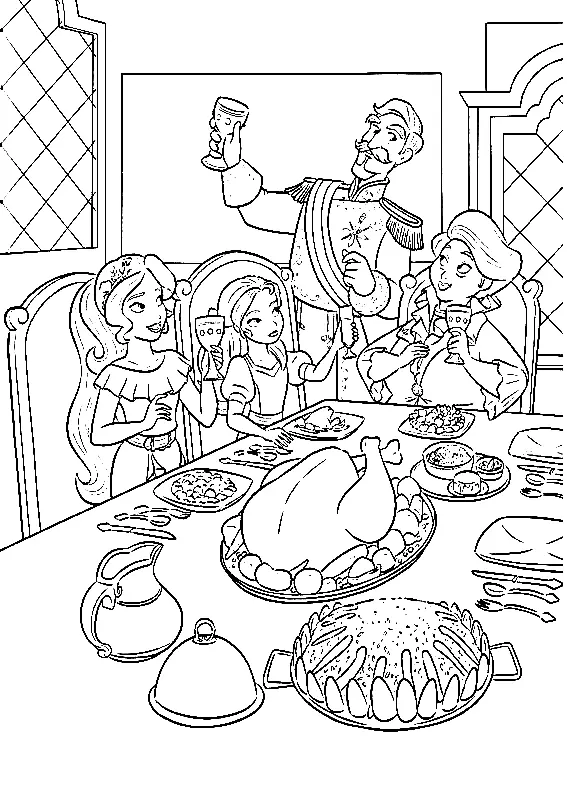 Desenhos de Elena de Avalor Para Colorir 29