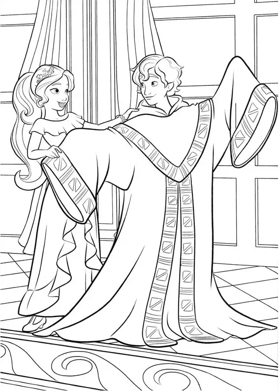 Desenhos de Elena de Avalor Para Colorir 36