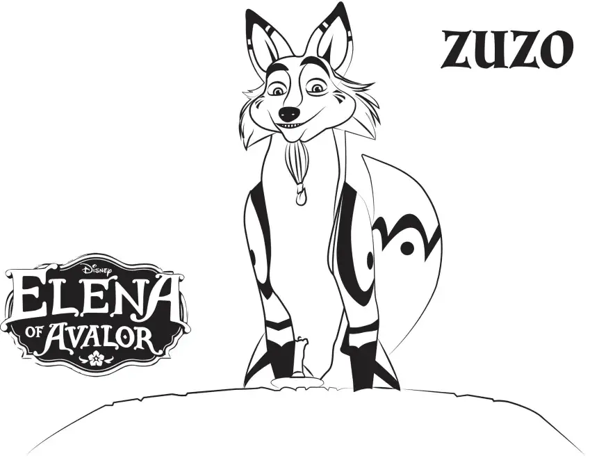 Desenhos de Elena de Avalor Para Colorir 41