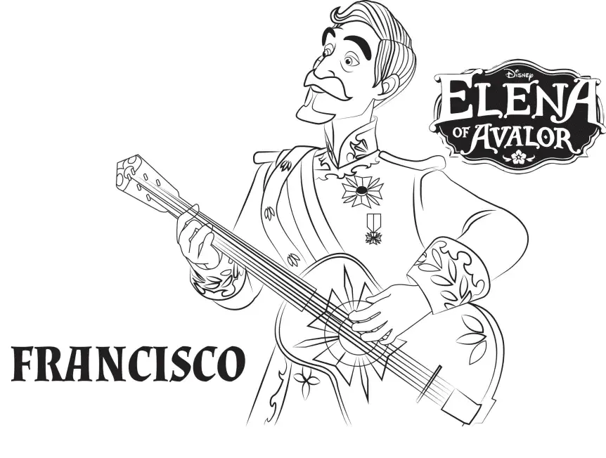 Desenhos de Elena de Avalor Para Colorir 45