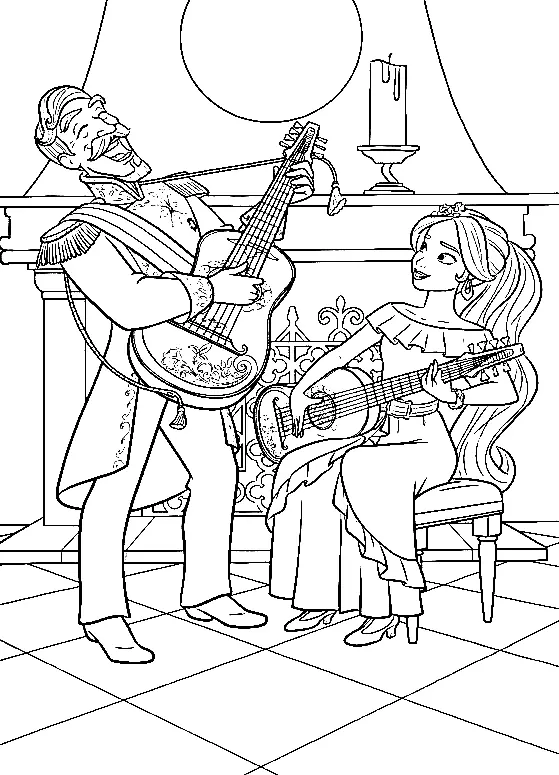 Desenhos de Elena de Avalor Para Colorir 50