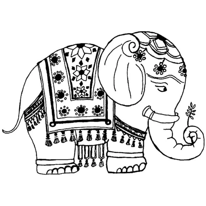 Elefant Ausmalbilder 71
