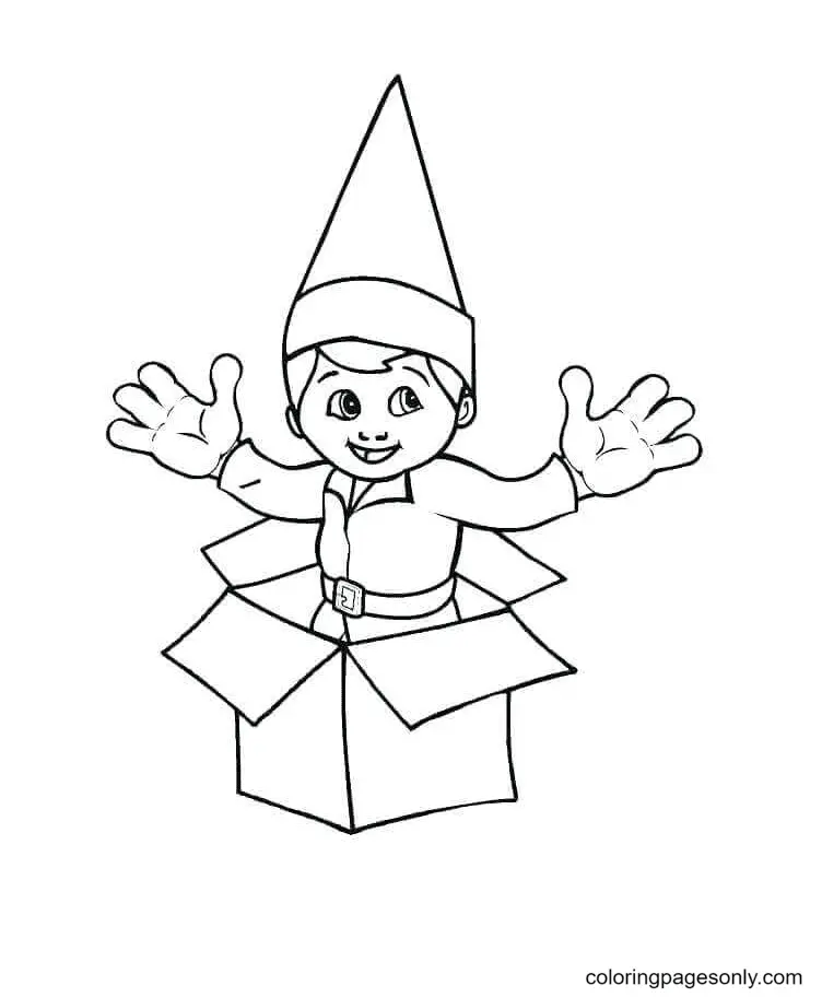 Elf Coloring Pages 31