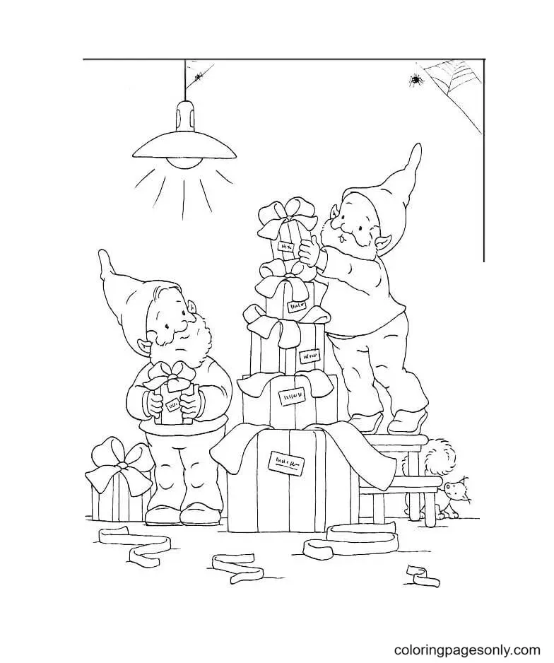 Elf Coloring Pages 53
