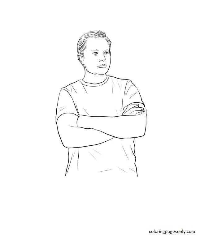 Elon Musk Ausmalbilder 14