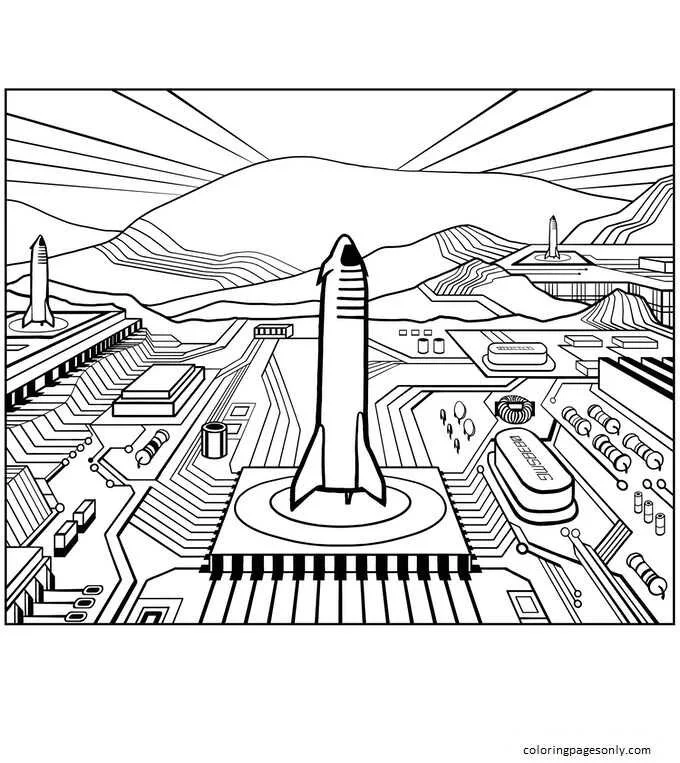 Elon Musk Ausmalbilder 6