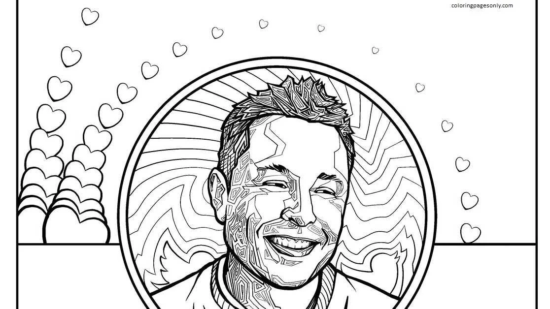 Elon Musk Ausmalbilder 8