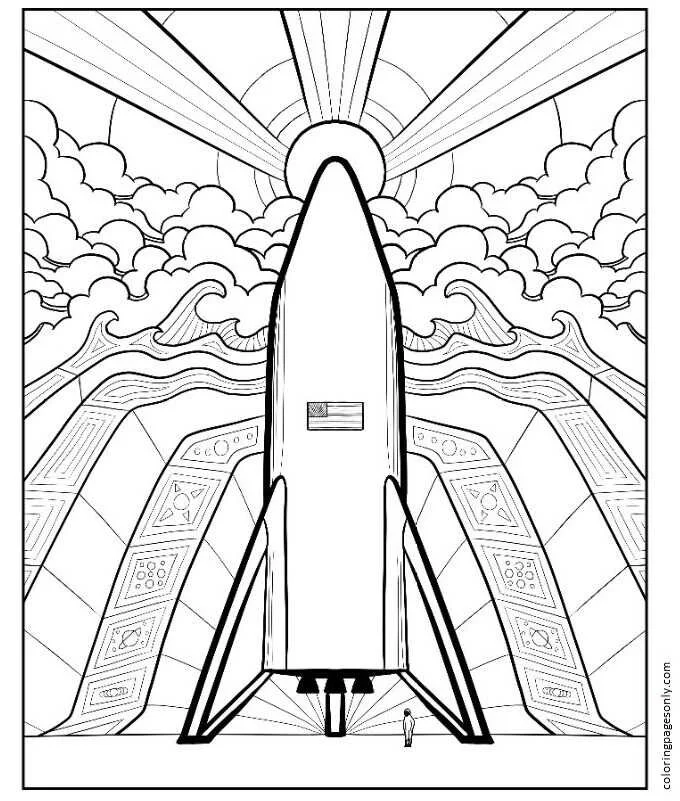 Elon Musk Ausmalbilder 9