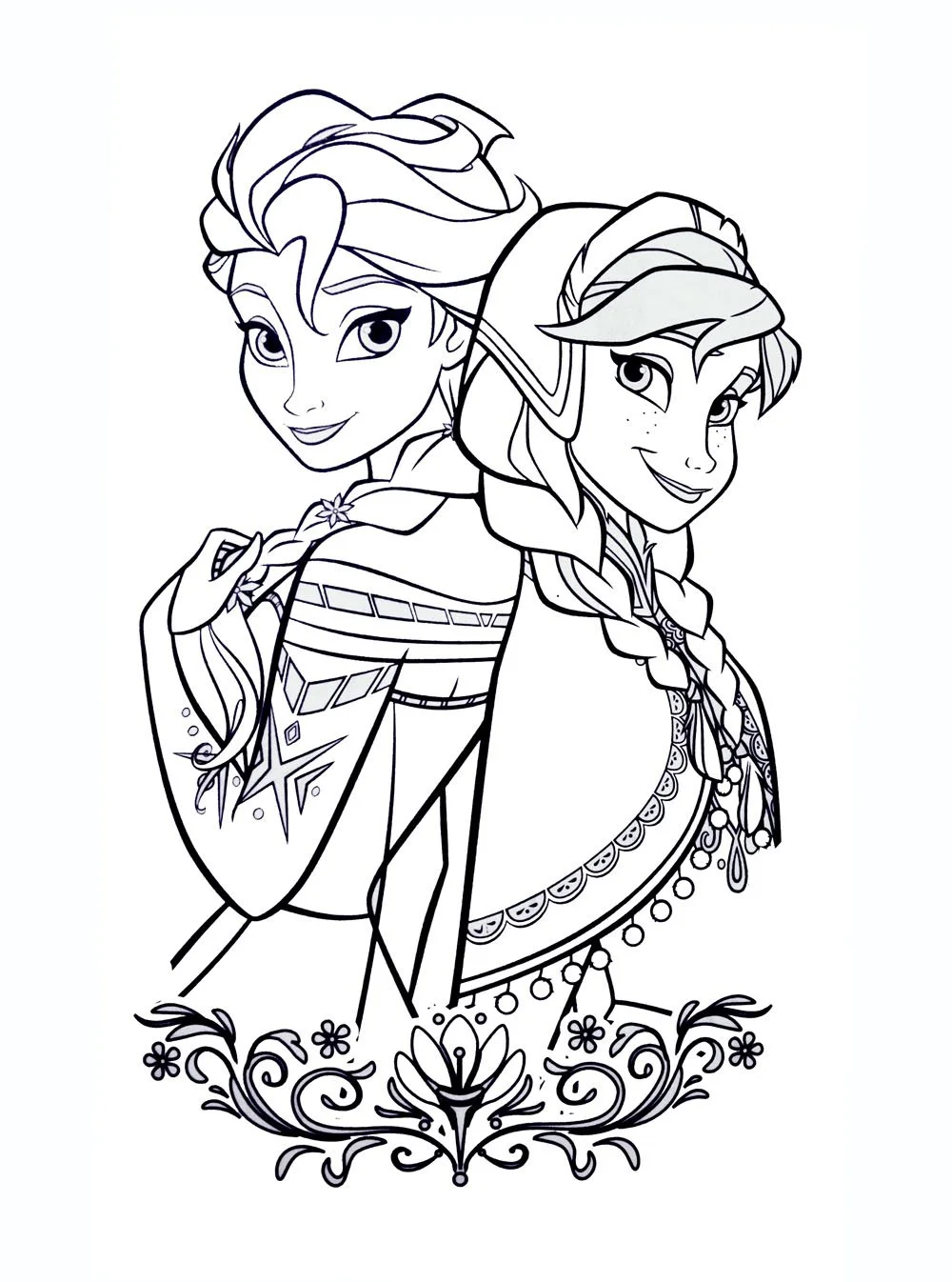 Elsa Coloring Pages 24