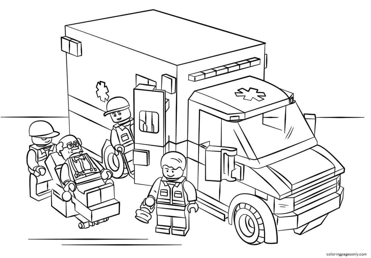 Desenhos de Emergencia Para Colorir 16