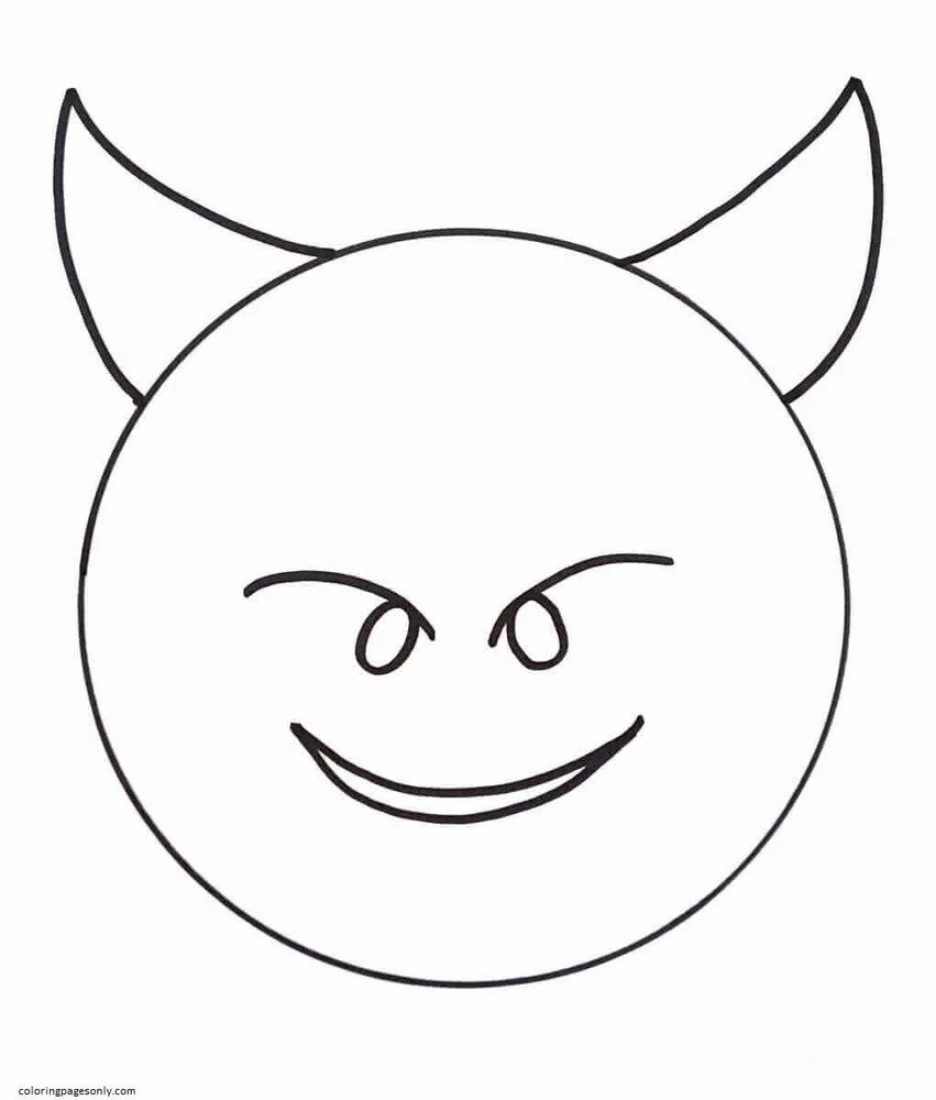 Emoji Para Colorear 25
