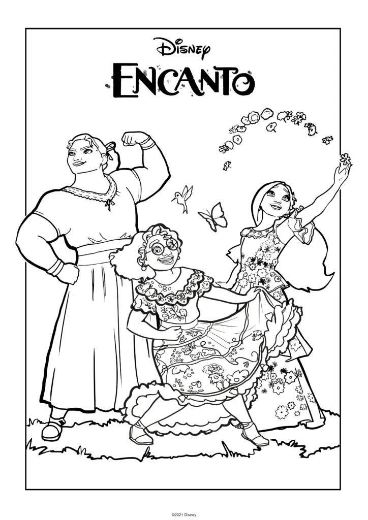 Encanto Para Colorear 2