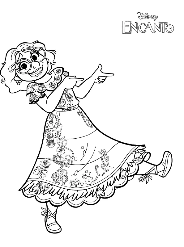 Encanto Para Colorear 33