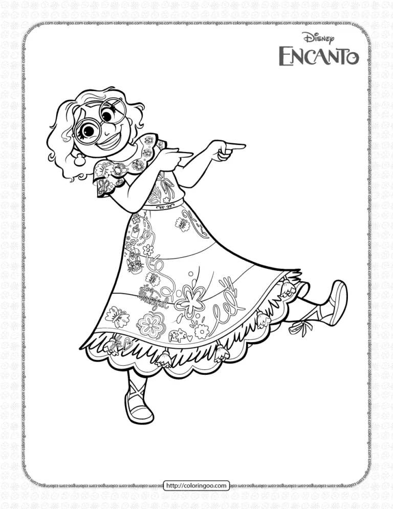 Encanto Para Colorear 4