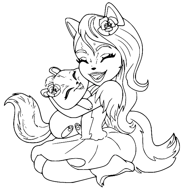 Enchantimals Para Colorear 23