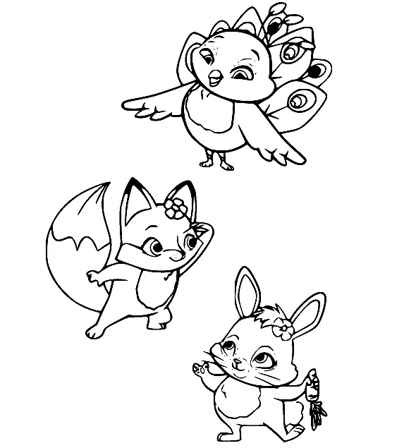 Enchantimals Para Colorear 41