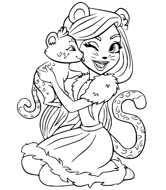 Enchantimals Para Colorear 7