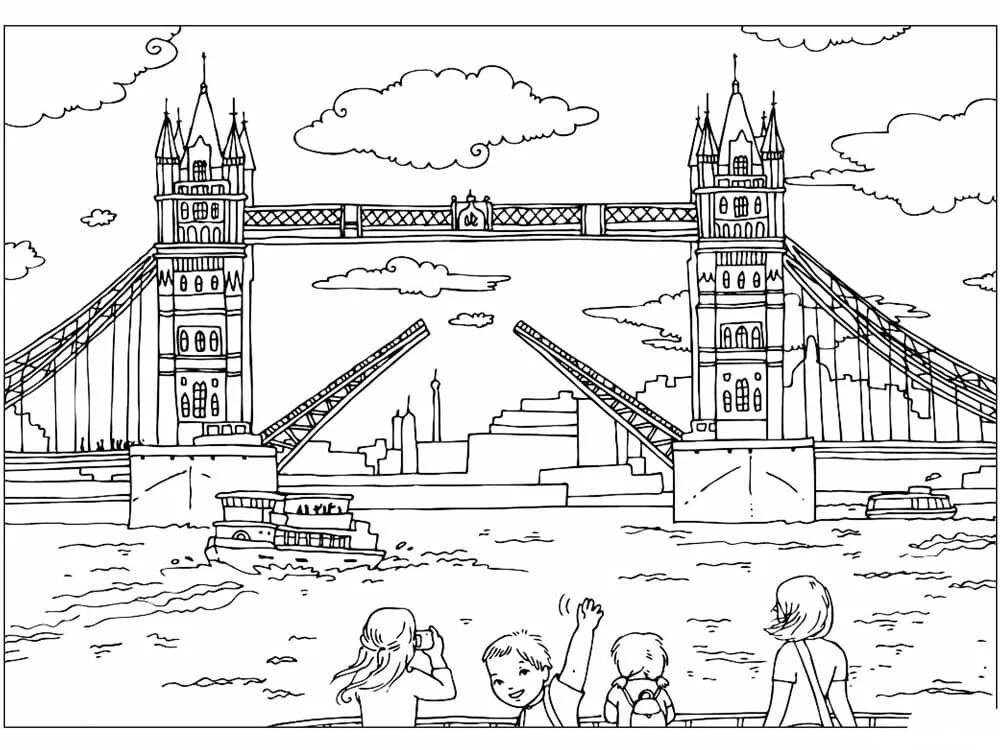 Inglaterra Para Colorear 10
