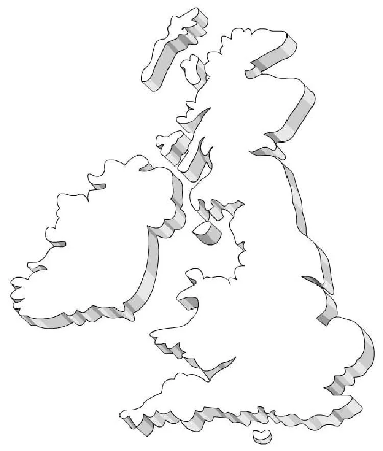 Desenhos de Inglaterra Para Colorir 16