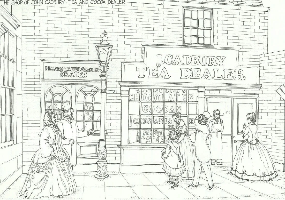 Desenhos de Inglaterra Para Colorir 22