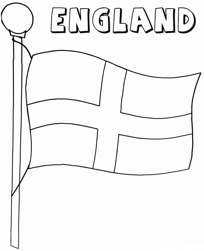 Desenhos de Inglaterra Para Colorir 24