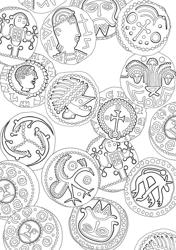 Desenhos de Inglaterra Para Colorir 28