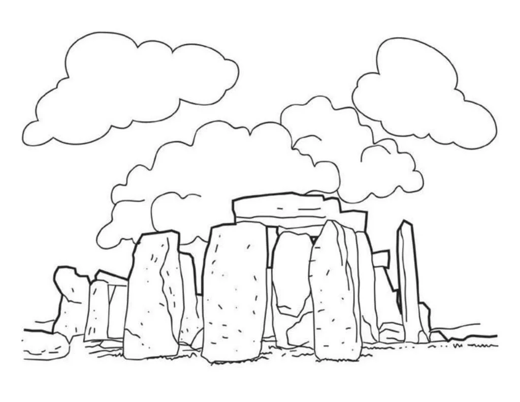 Desenhos de Inglaterra Para Colorir 29