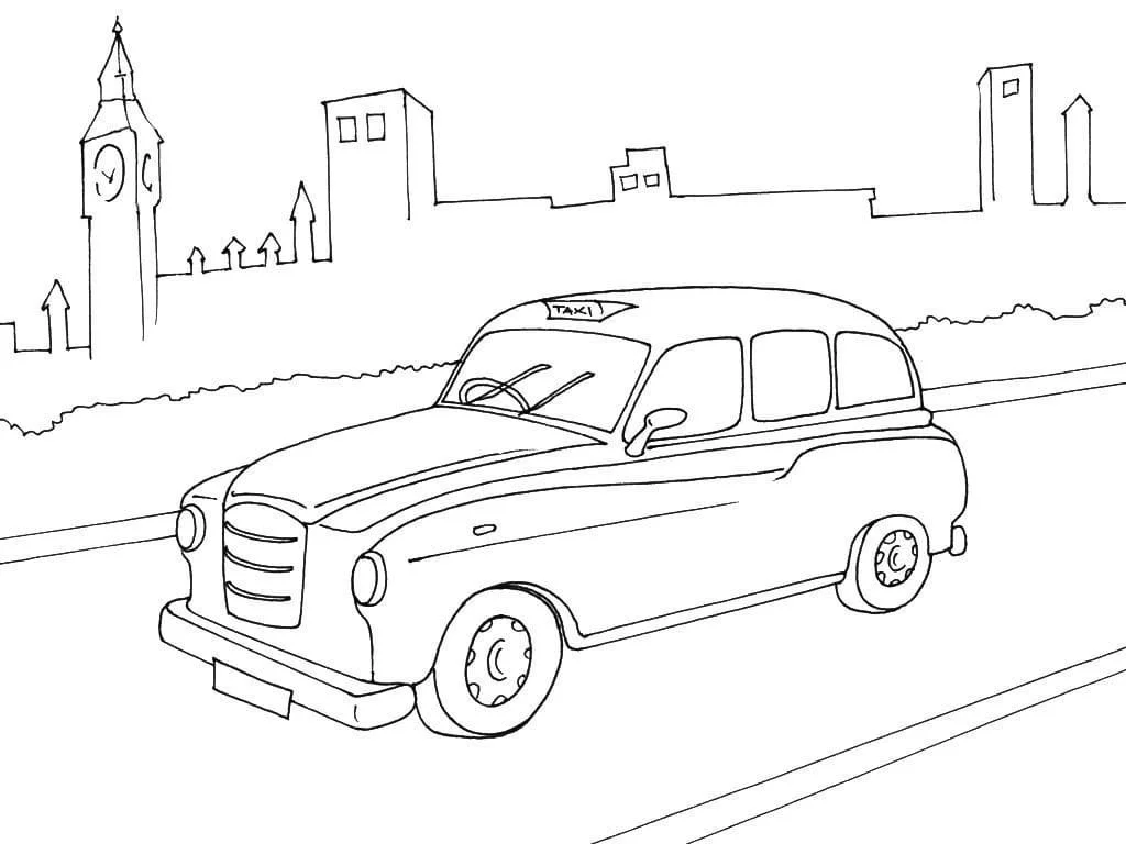 Desenhos de Inglaterra Para Colorir 30