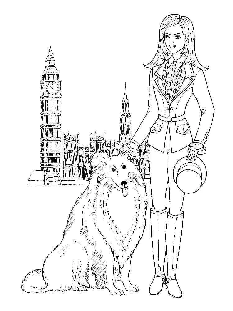Desenhos de Inglaterra Para Colorir 39