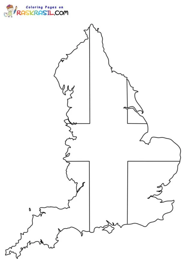 Desenhos de Inglaterra Para Colorir 47
