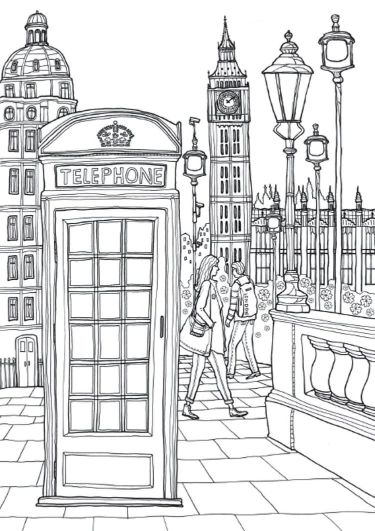 England Coloring Pages 65
