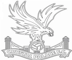 Mannschaftslogos der englischen Premier League  Ausmalbilder 12