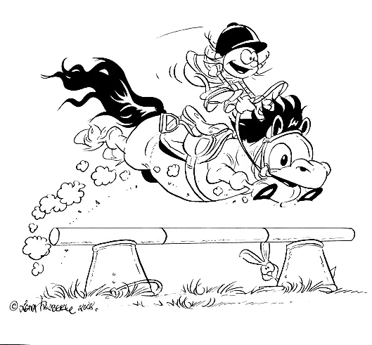 Desenhos de Equestrian Sports Coloring Pages 25