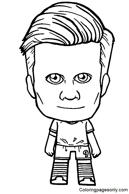 Erling Haaland Para Colorear 22