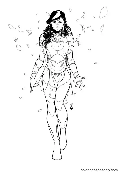 Eternals Para Colorear 3