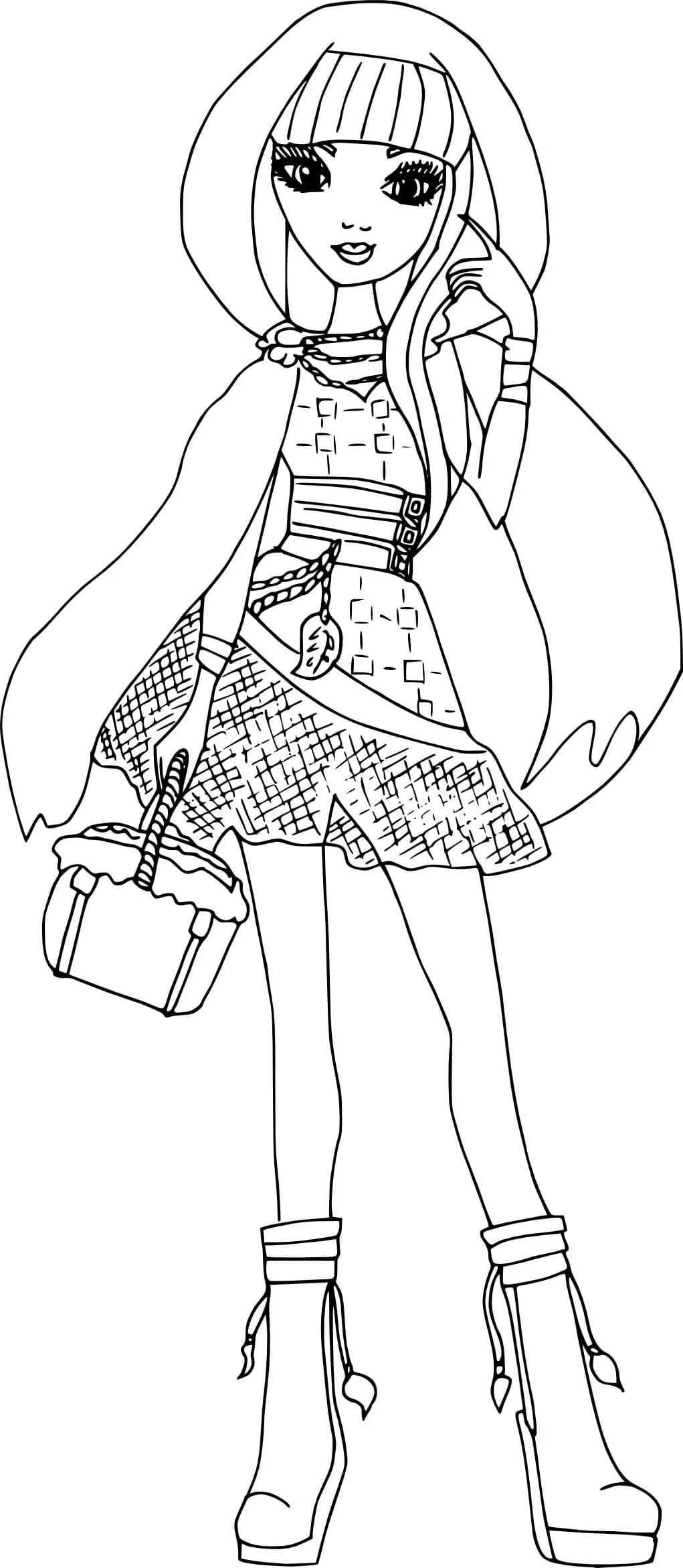 Ever After High para colorir 14