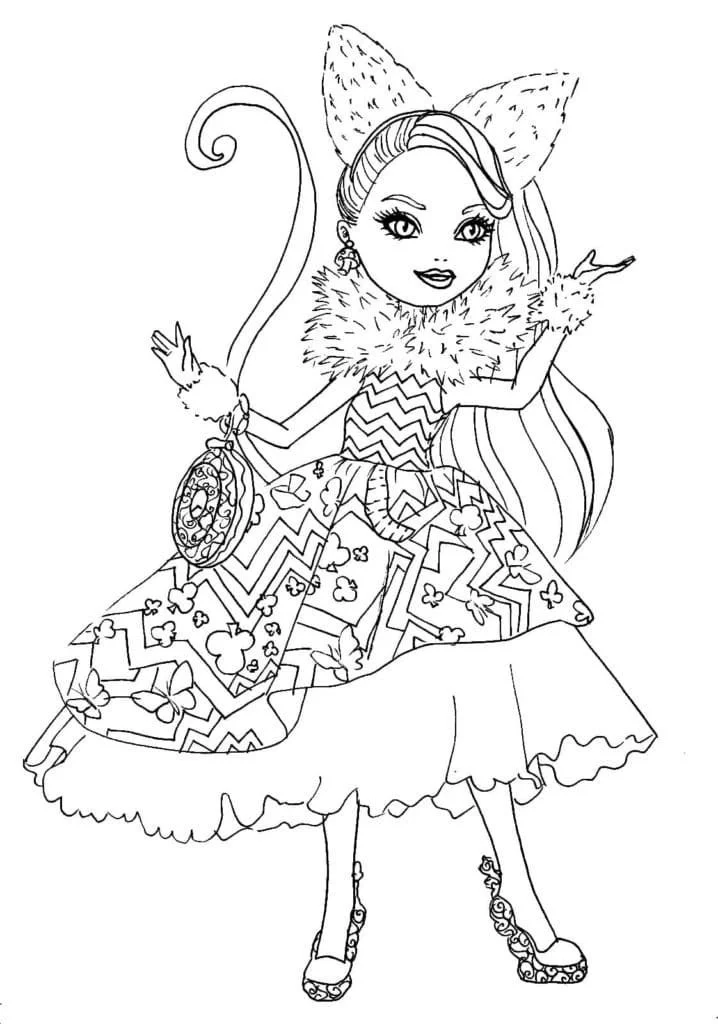 Ever After High para colorir 16