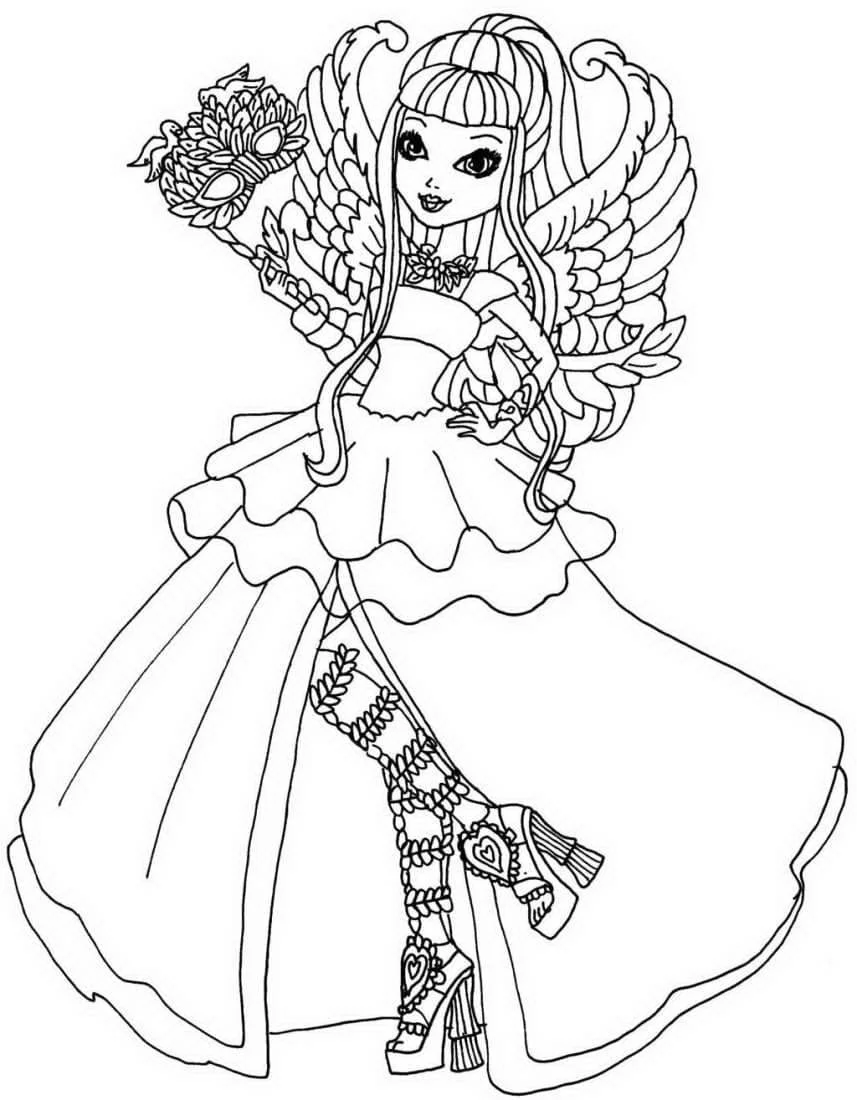 Ever After High para colorir 44