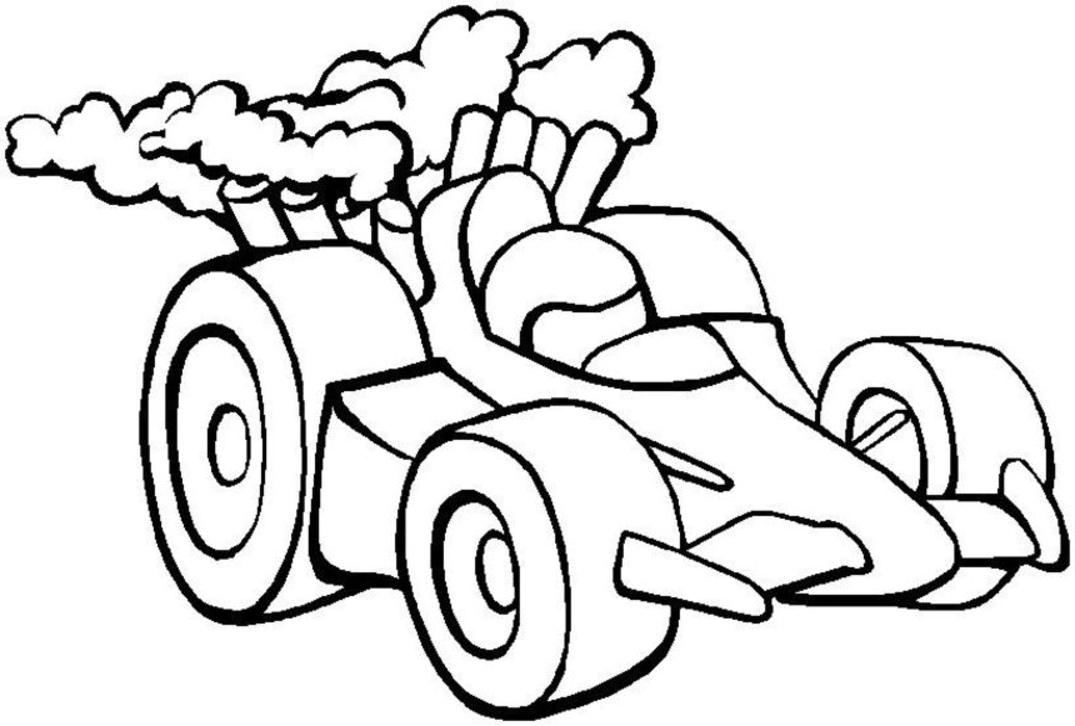 F1 Auto Ausmalbilder 10
