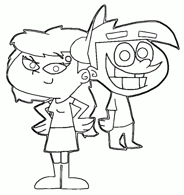Fairly OddParents Ausmalbilder 11