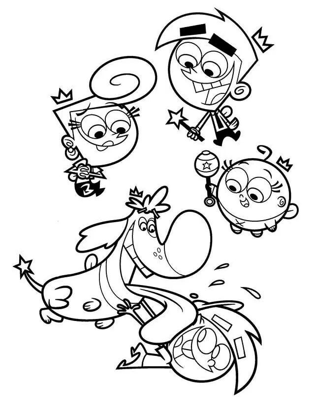 Fairly OddParents Ausmalbilder 22