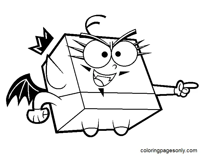 Fairly OddParents Ausmalbilder 23