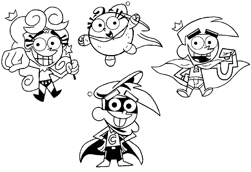 Fairly OddParents Ausmalbilder 30