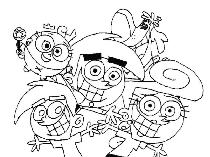Fairly OddParents Ausmalbilder 33